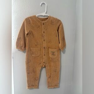 Winnie the Pooh corduroy jumpsuit.